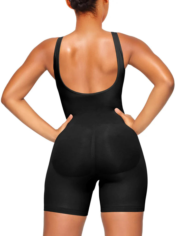 Seamless Mid-Thigh Bodysuit