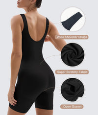 Seamless Mid-Thigh Bodysuit